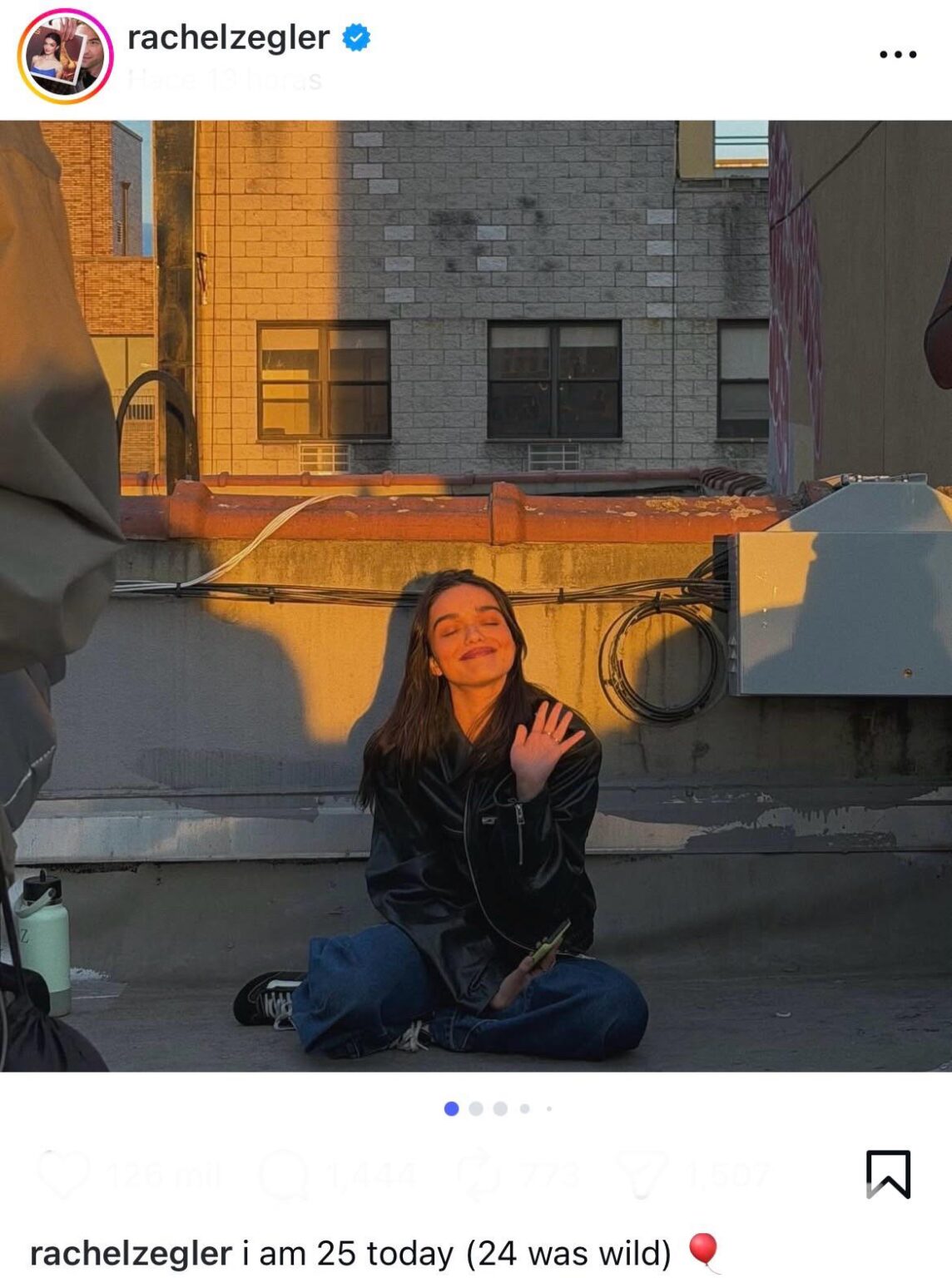Rachel Zegler celebrates turning 25 years old today