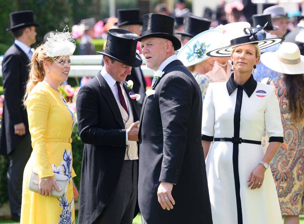 Last year, they were spotted chatting with Princess Beatrice and her husband, Edoardo Mapelli Mozzi