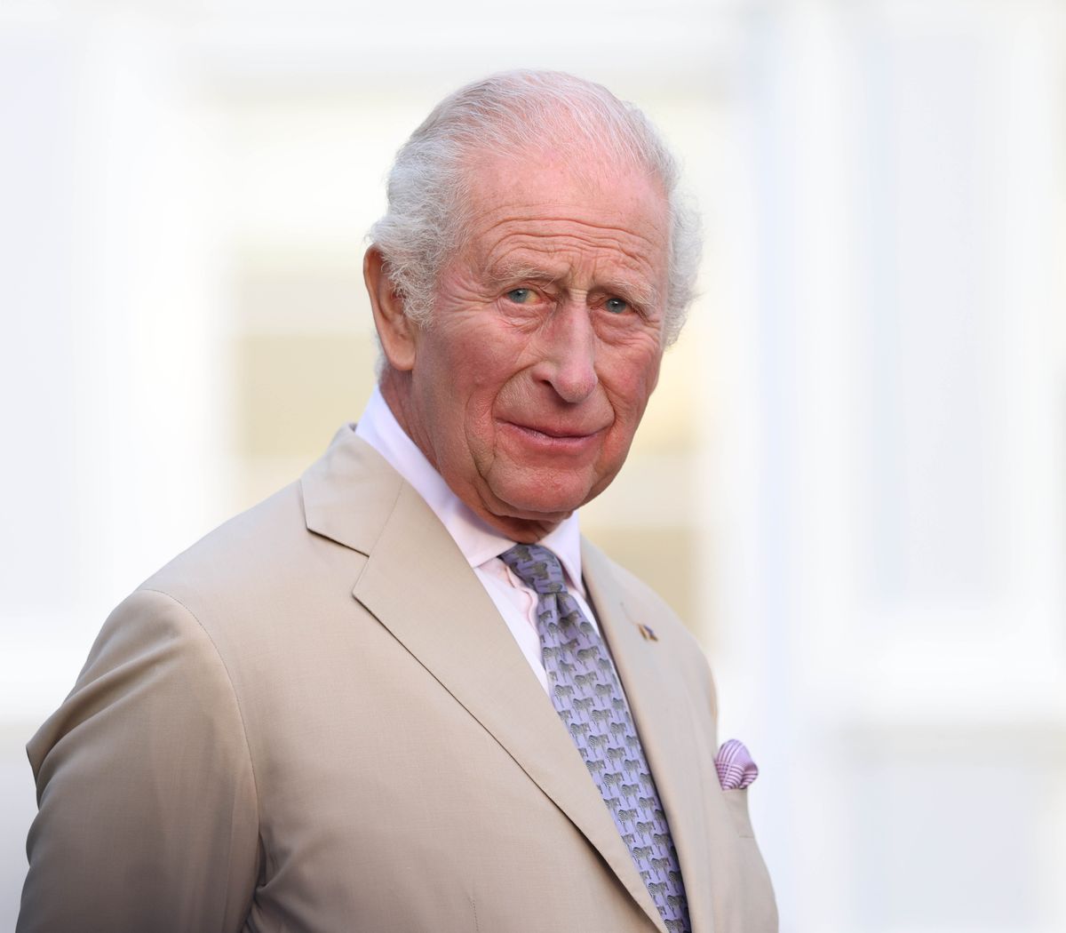 The King on his recent visit to Bermuda 