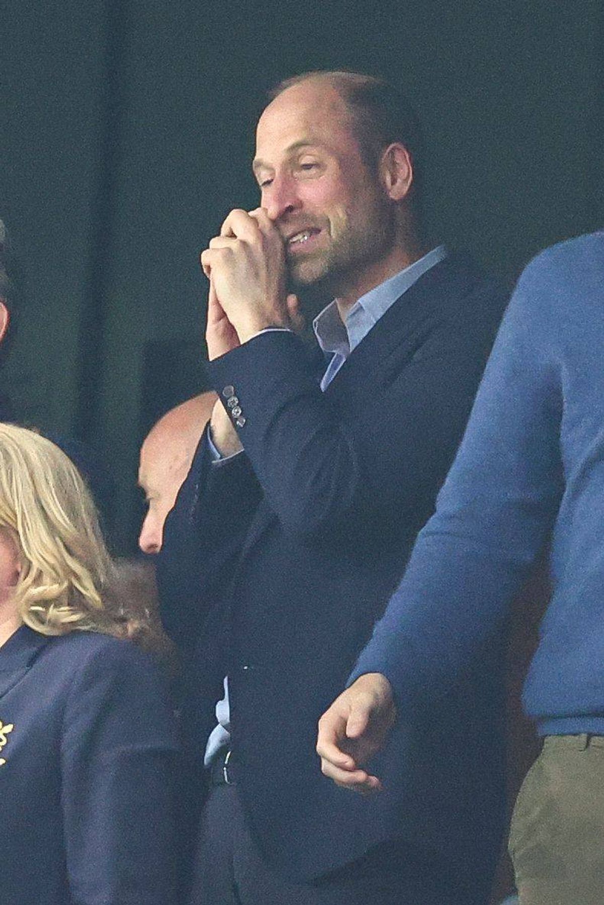 Prince William was crying tears of joy after his beloved Aston Villa won the Europa League final