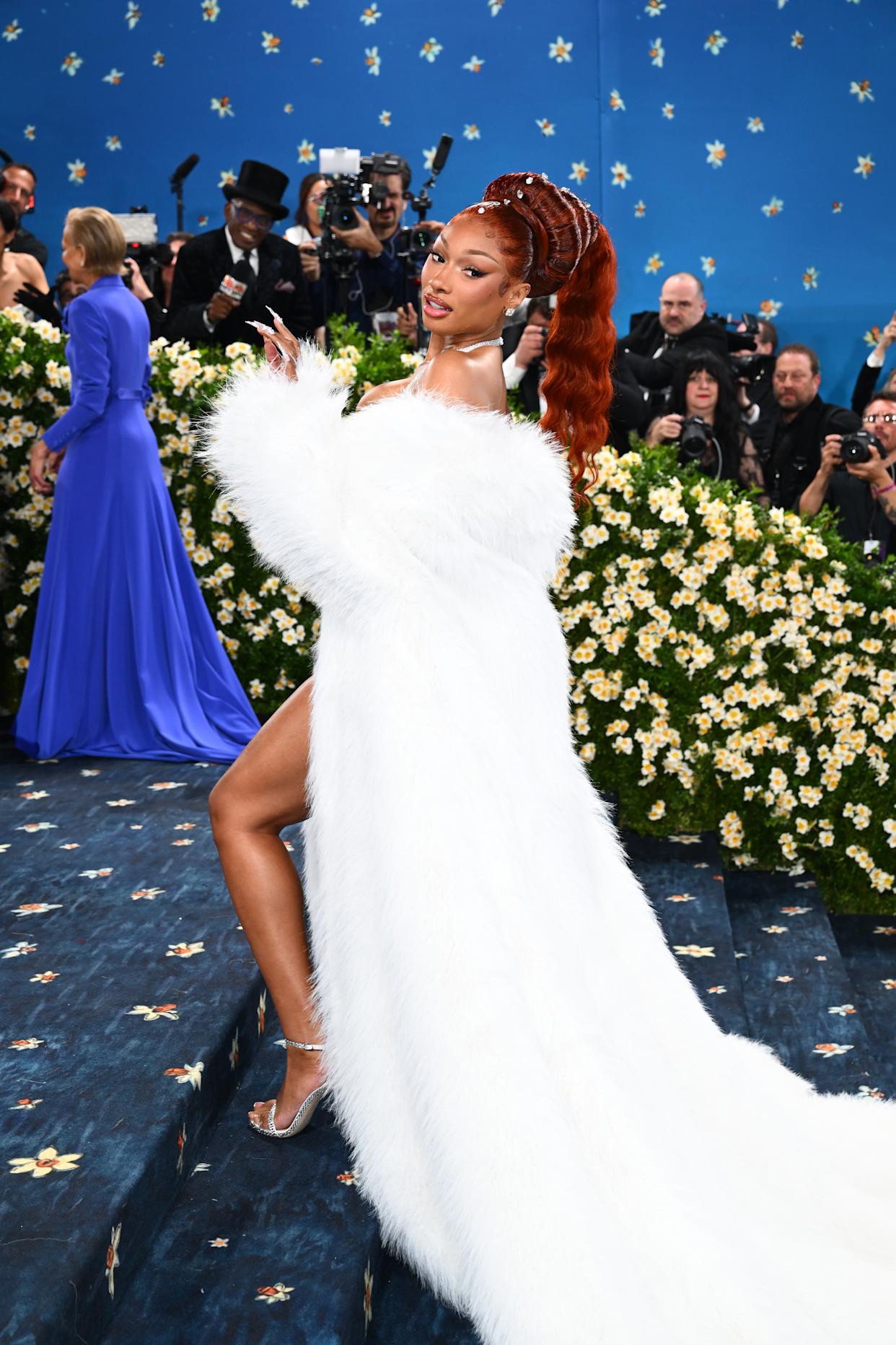 Megan Thee Stallion at the 2025 Met Gala (PA Archive)
