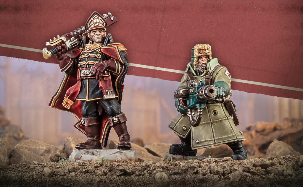 Commissar Cain comes to the tabletop