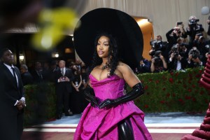 SZA at The 2022 Met Gala celebrating In America: An Anthology of Fashion held at the The Metropolitan Museum of Art on May 2, 2022 in New York City.