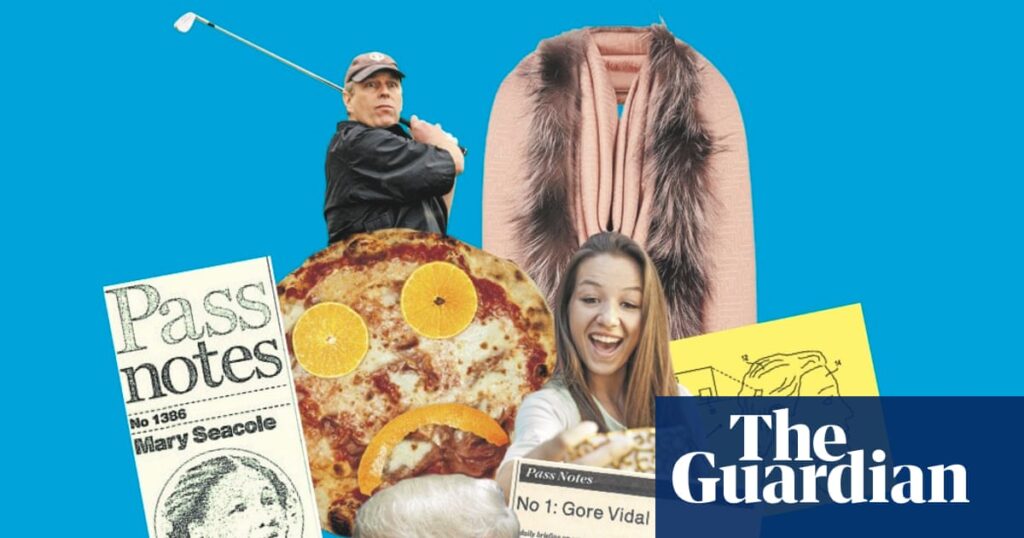 From vulva scarves to Prince Andrew – 10 of the Guardian’s most memorable Pass Notes | The Guardian