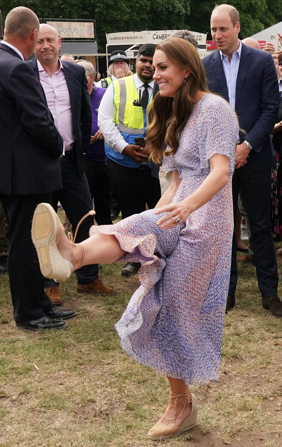 The Duke and Duchess of Cambridge visit Cambridgeshire County Day