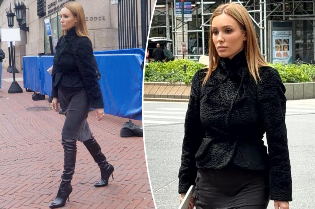 Bianca Censori abandons wild style for a conservative look at Columbia University