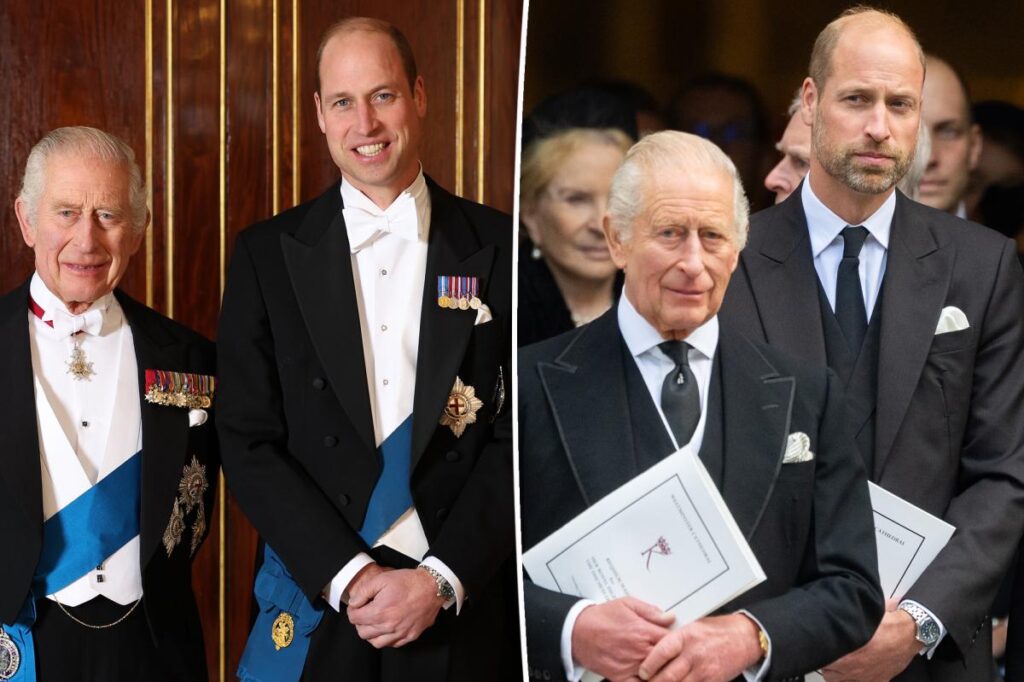 Prince William's fierce temper 'terrifies' dad King Charles: book