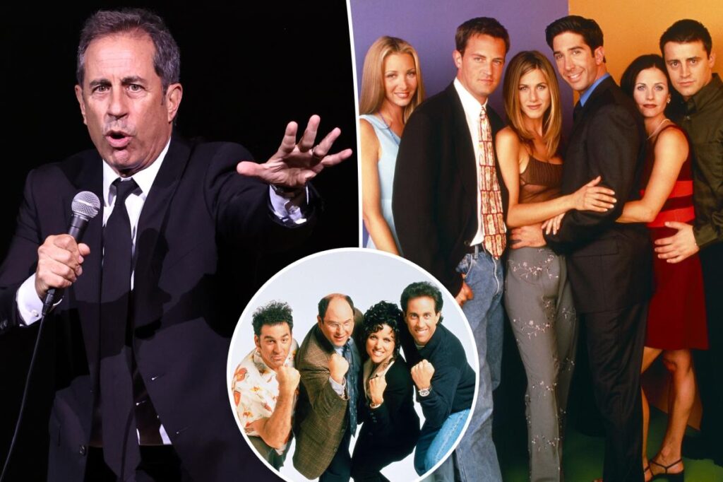 Jerry Seinfeld claims 'Friends' copied his sitcom 'Seinfeld'