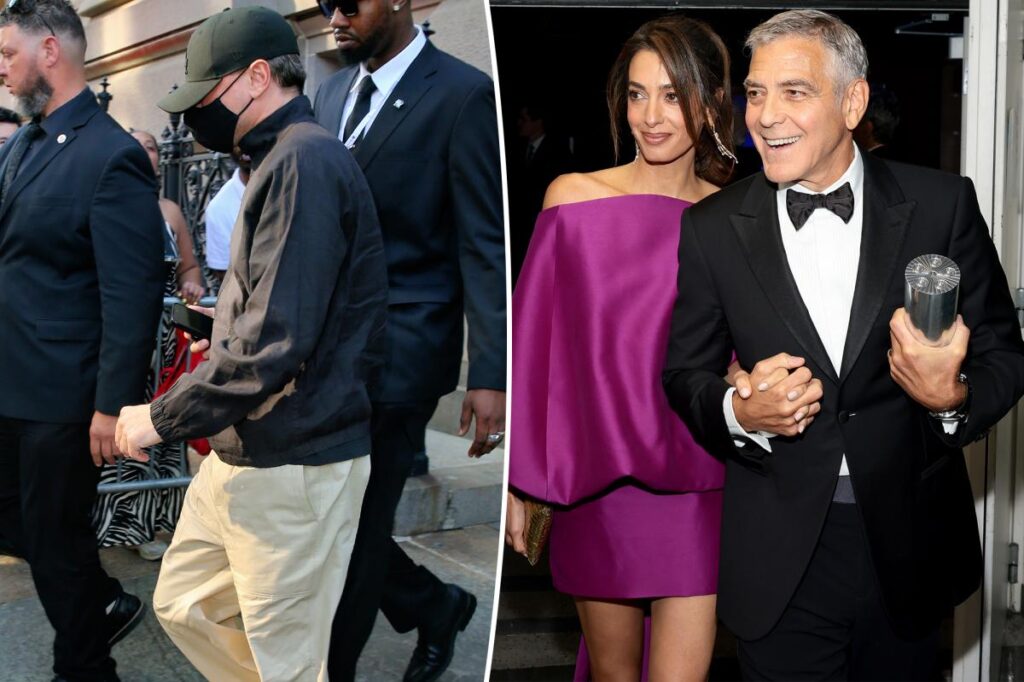 Leonardo DiCaprio and Vittoria Ceretti have a pre-Met Gala date, George Clooney is honored and more sightings