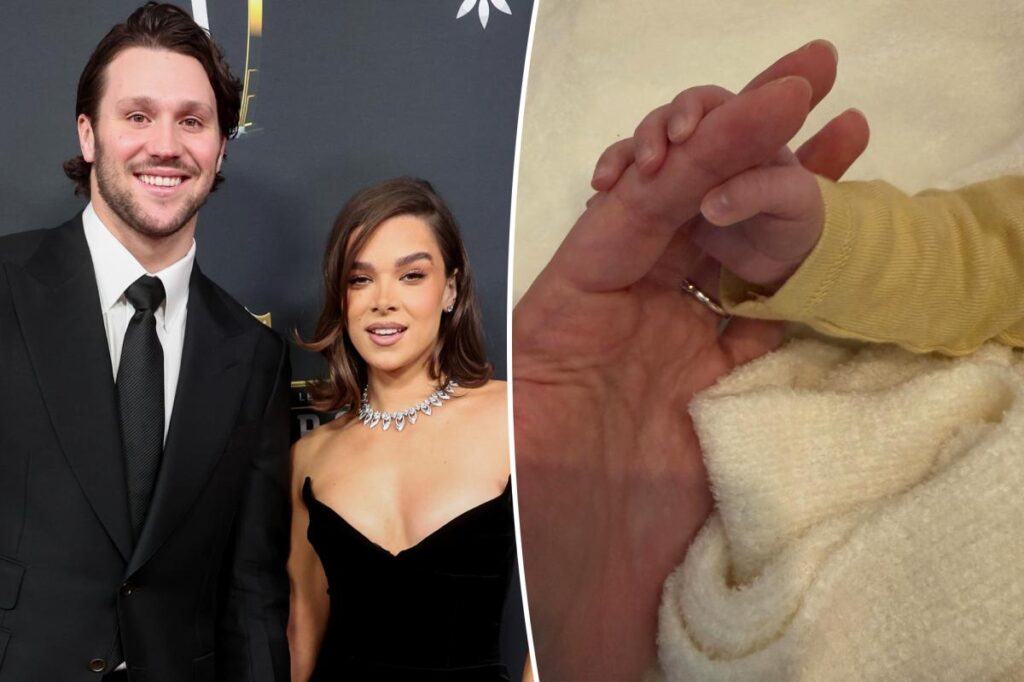 Hailee Steinfeld shares first glimpse at her and Josh Allen's daughter on Mother's Day