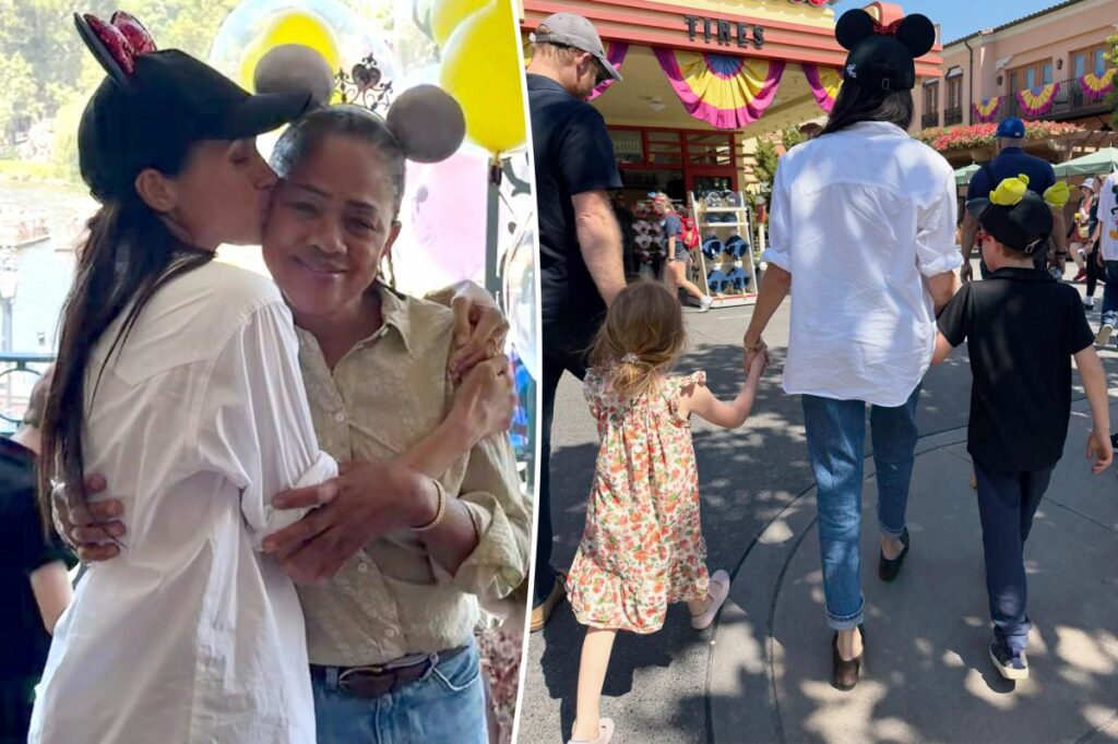 Meghan Markle shares sweet snaps from a Disneyland family celebration
