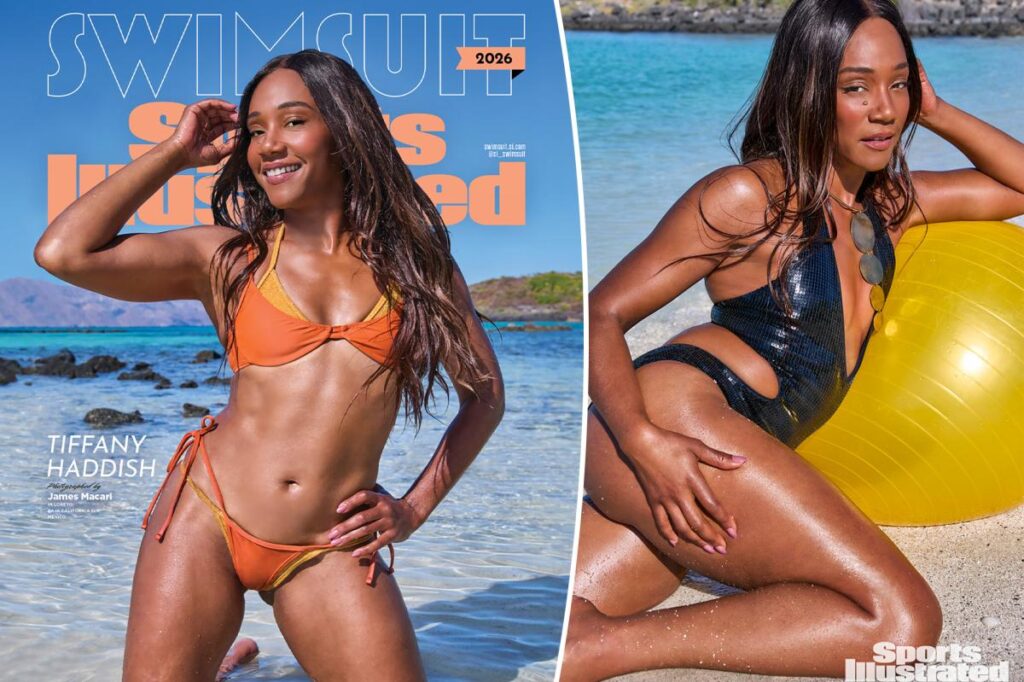 Tiffany Haddish wears 'itty bitty' bikinis on cover of Sports Illustrated Swimsuit Issue 2026
