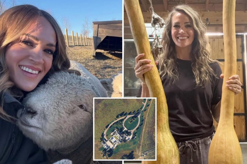 Carrie Underwood rejected LA glamour to live on Tennessee farm