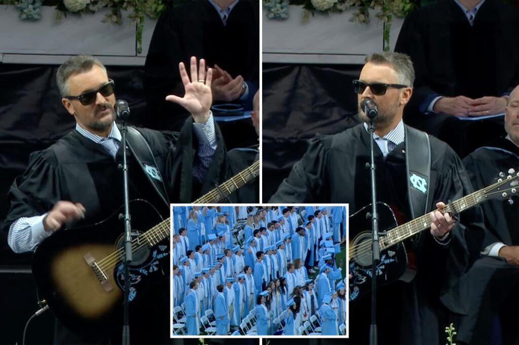 Eric Church delivers ‘greatest commencement speech ever’ in viral address to University of North Carolina graduates Eric Church delivers 'greatest commencement speech ever' in viral address to University of North Carolina graduates