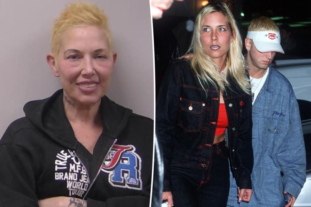 Eminem’s ex-wife, Kim Mathers, looks unrecognizable, flashes smile in new mugshot for DUI arrest Eminem's ex-wife, Kim Mathers, looks unrecognizable, flashes smile in new mugshot for DUI arrest