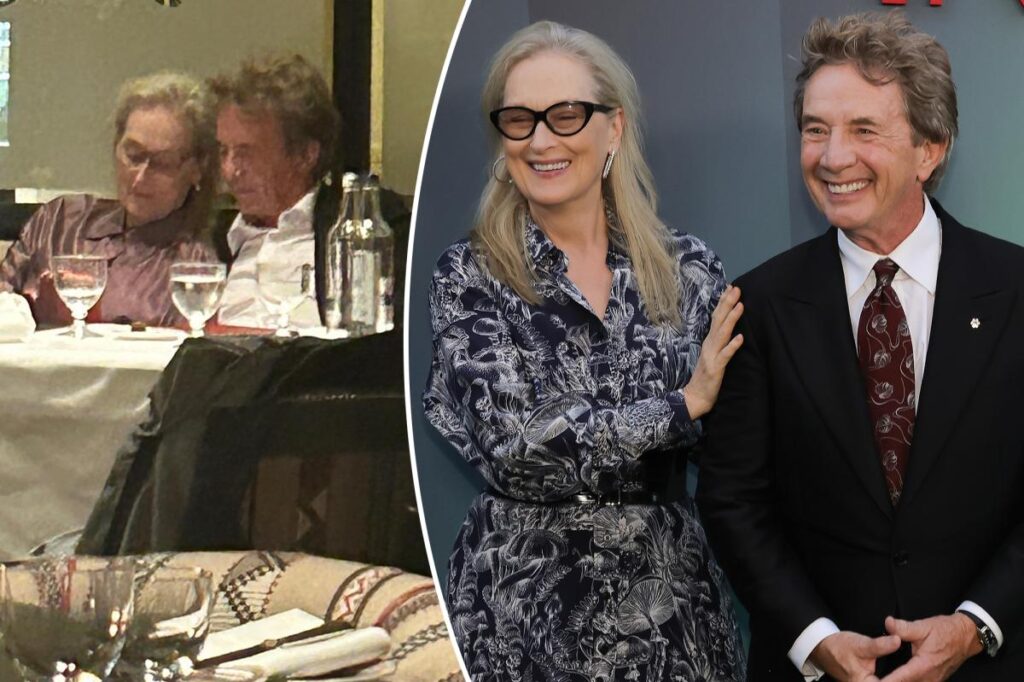 Meryl Streep and Martin Short prove romance is still going strong with London dinner date Meryl Streep and Martin Short prove romance is still going strong with London dinner date