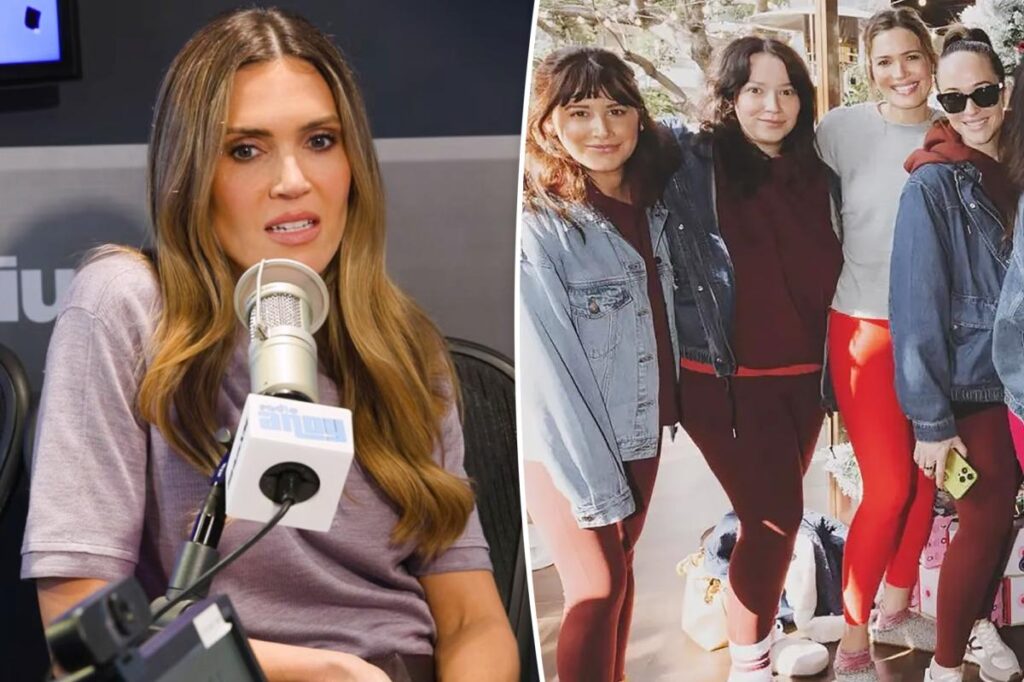 Mandy Moore reacts to Ashley Tisdale’s upsetting’ mom group essay Mandy Moore reacts to Ashley Tisdale's upsetting' mom group essay