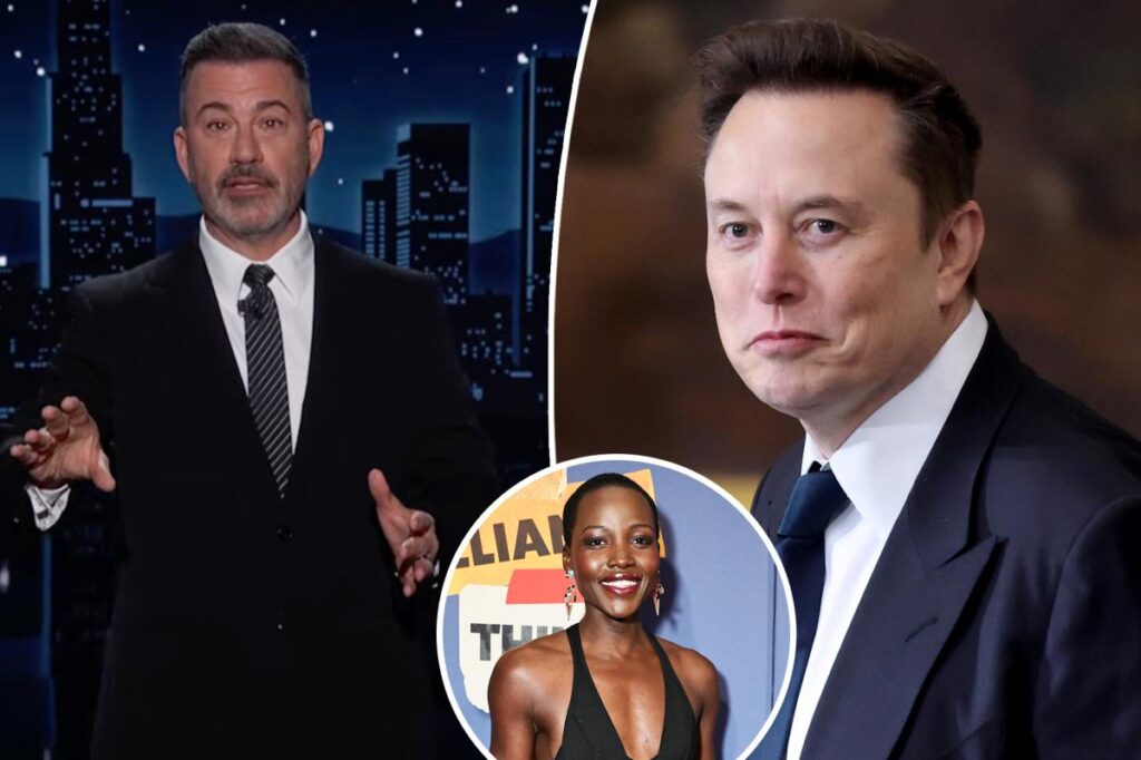 Jimmy Kimmel mocks Elon Musk’s criticism of Lupita Nyong’o’s ‘Odyssey’ casting Jimmy Kimmel mocks Elon Musk's criticism of Lupita Nyong'o's 'Odyssey' casting