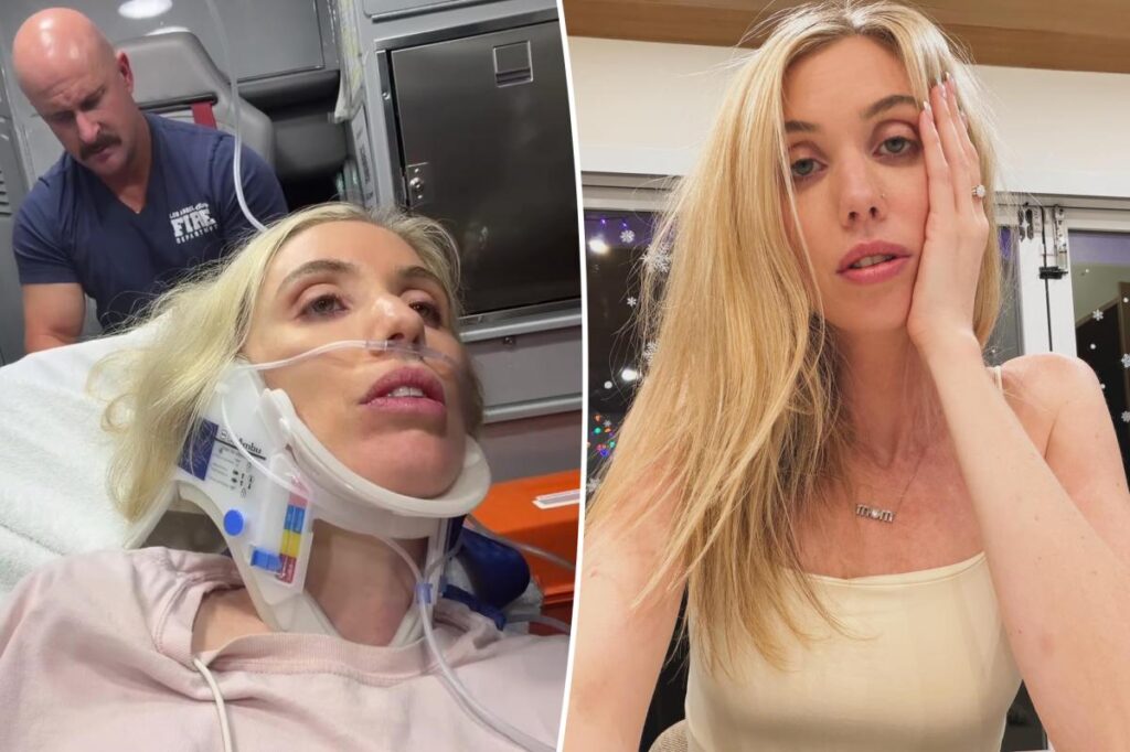 Laura Clery praises first responders after being crushed by fridge