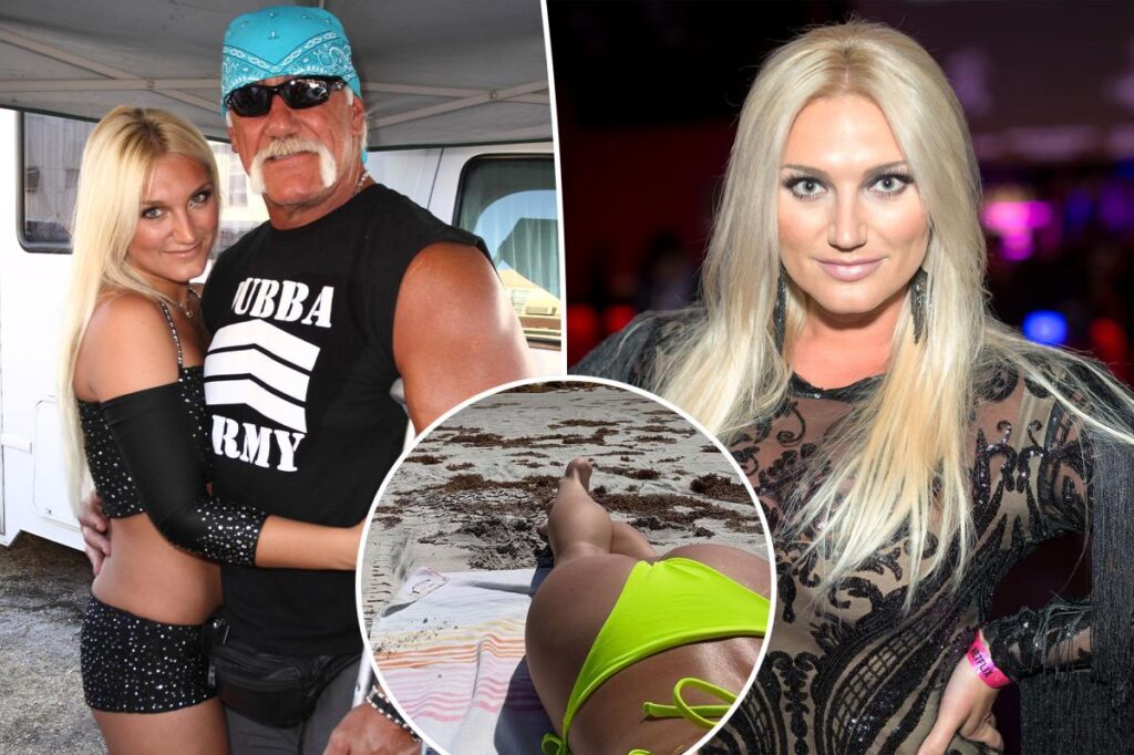 Brooke Hogan slams ‘thirst trap’ claims about bikini-clad tribute to dad Hulk Hogan Brooke Hogan slams 'thirst trap' claims about bikini-clad tribute to dad Hulk Hogan