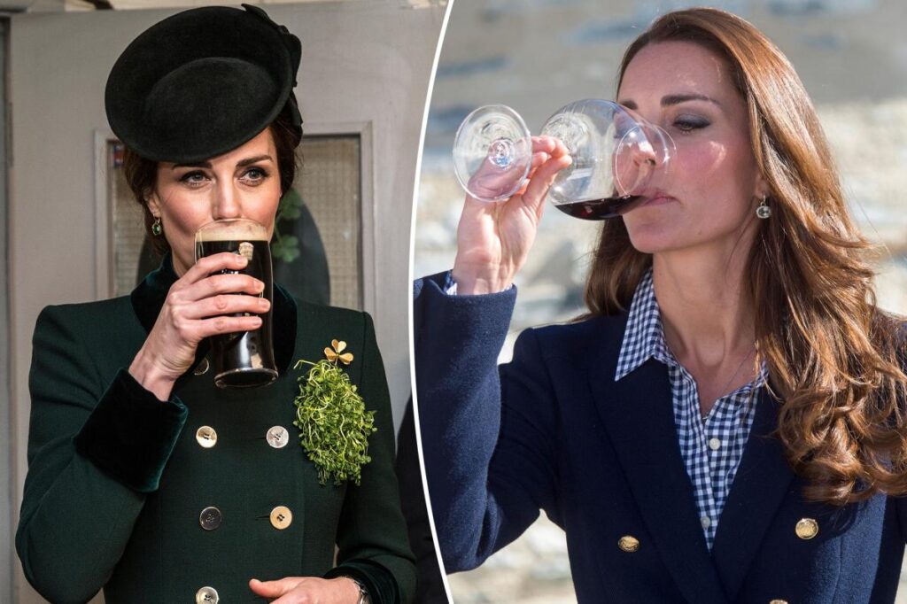 Royal family member divulges Kate Middleton's favorite drinking game