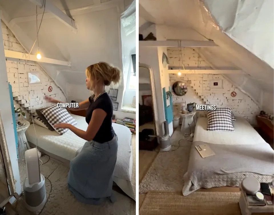 Milly Alcock shows off attic where she was living when she landed 'House of the Dragon' role