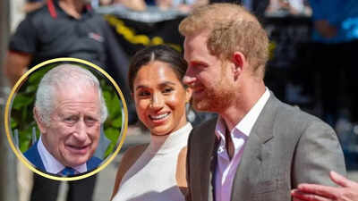 Prince Harry and Meghan Markle accused of trying to 'hijack' King Charles III’s Northern Ireland visit