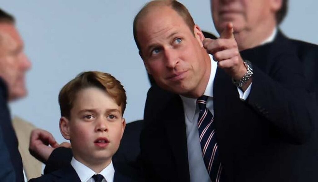 Prince William spills the beans on Prince George’s boarding routine