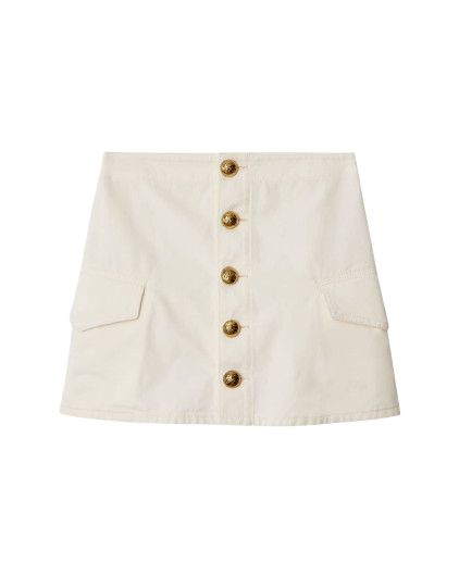Cotton Mini Skirt