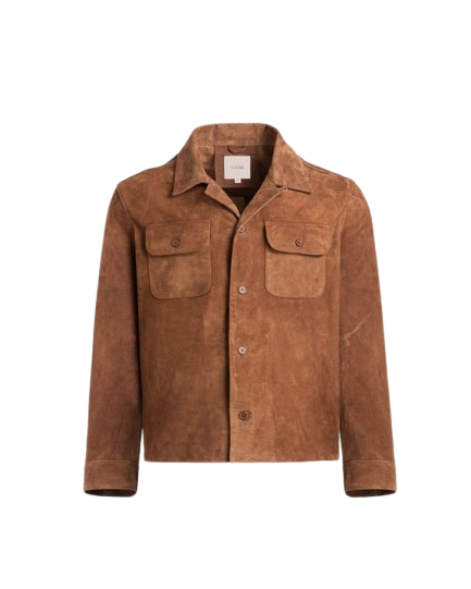 Suede Camp Shirt 