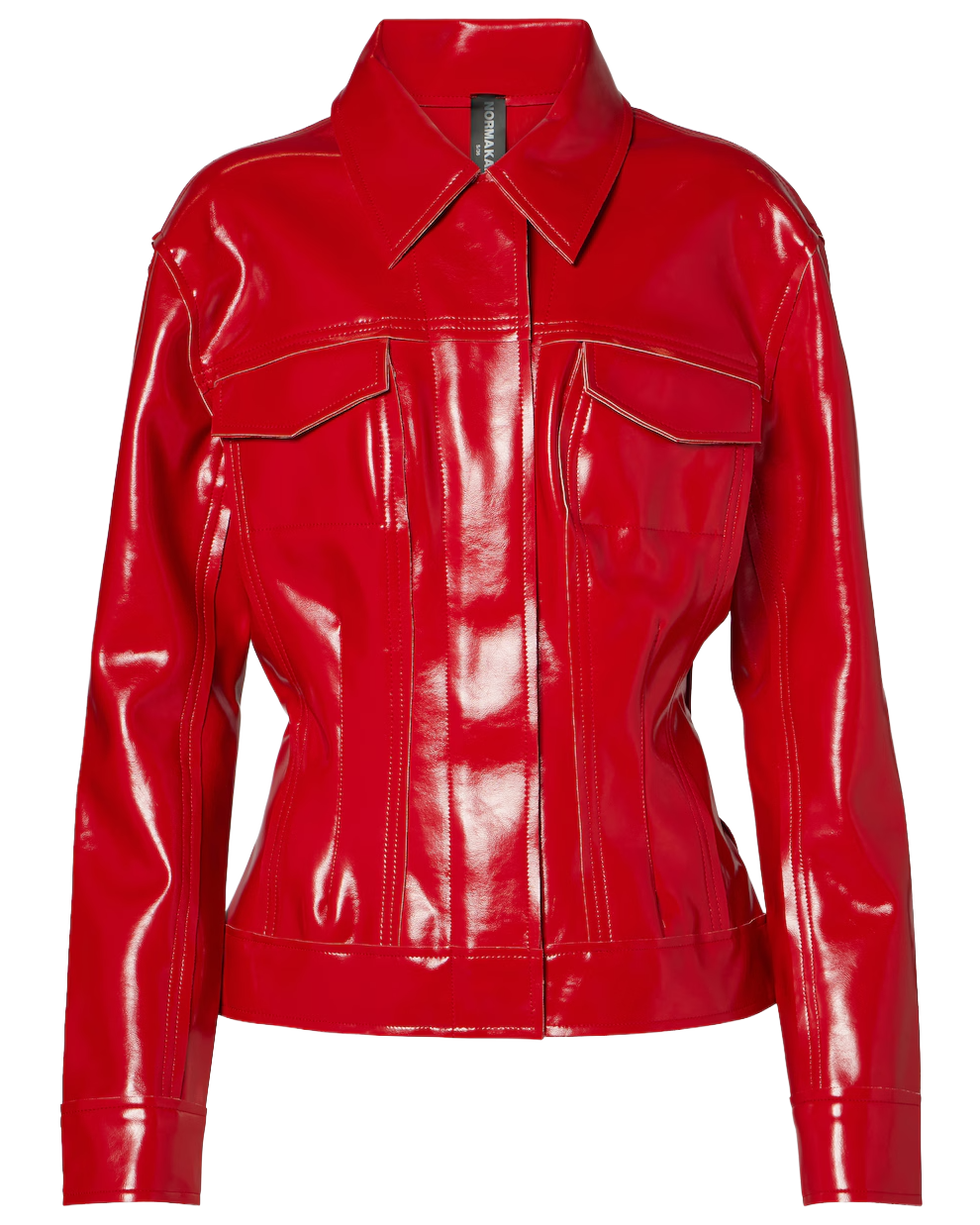 Faux Leather Jacket 