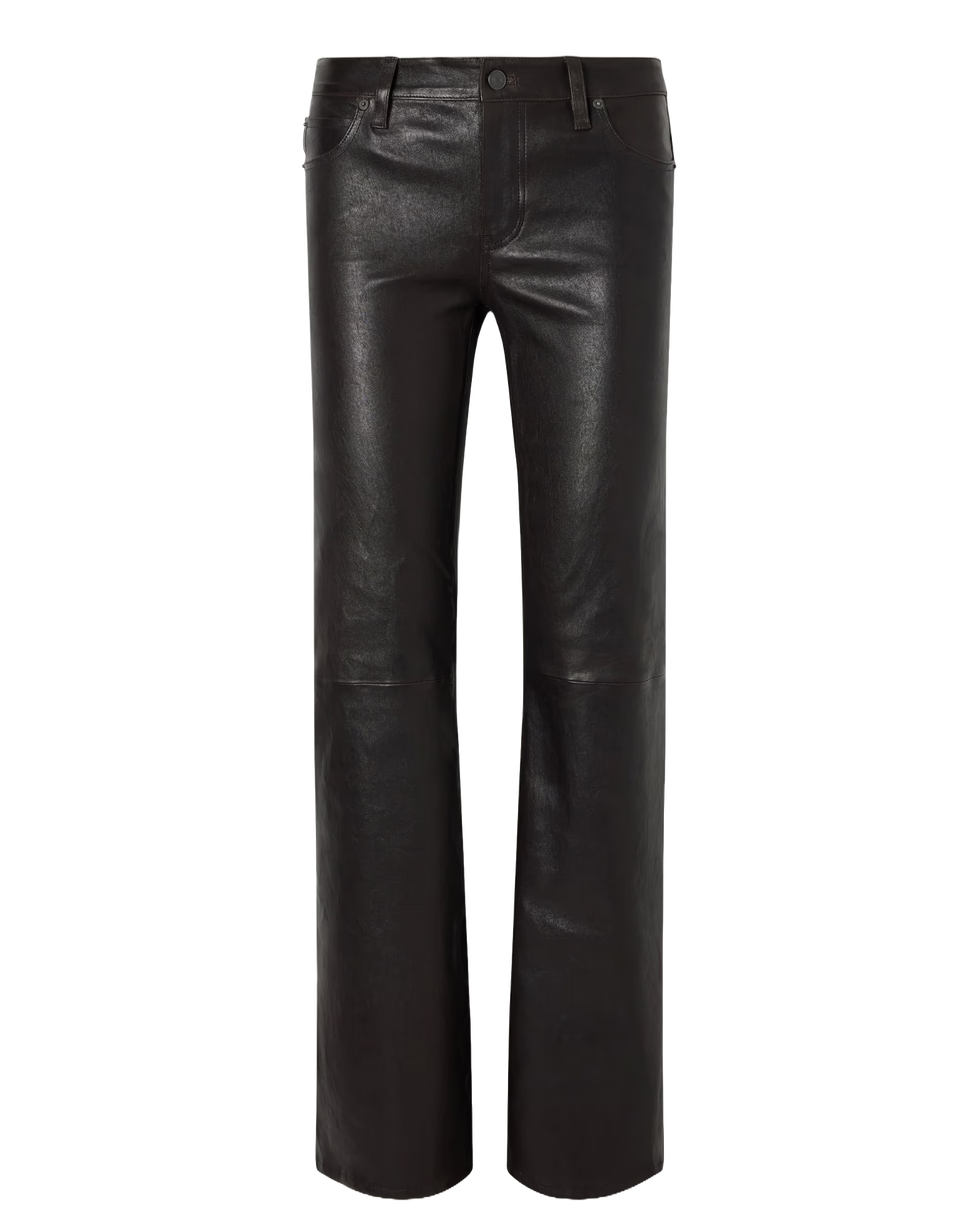 Rodeo Leather Bootcut Pant