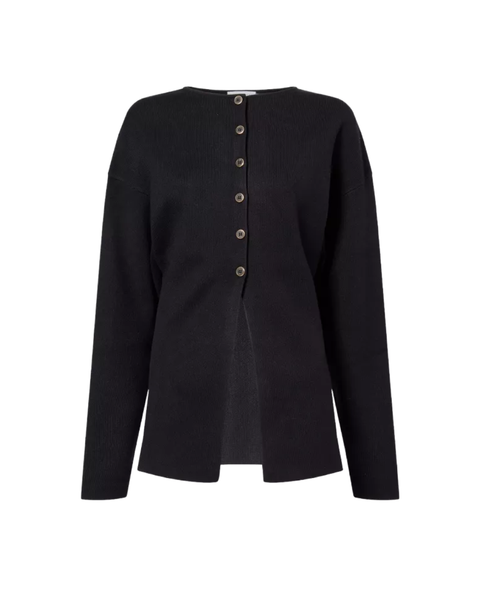 Exaggerated Sleeve Cardigan