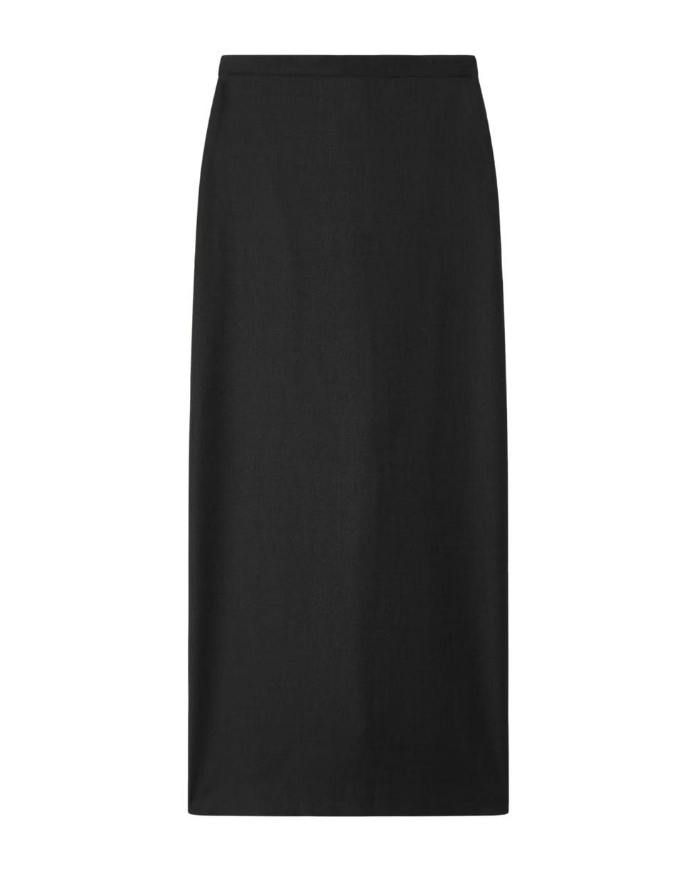 Cara Wool Midi Skirt 