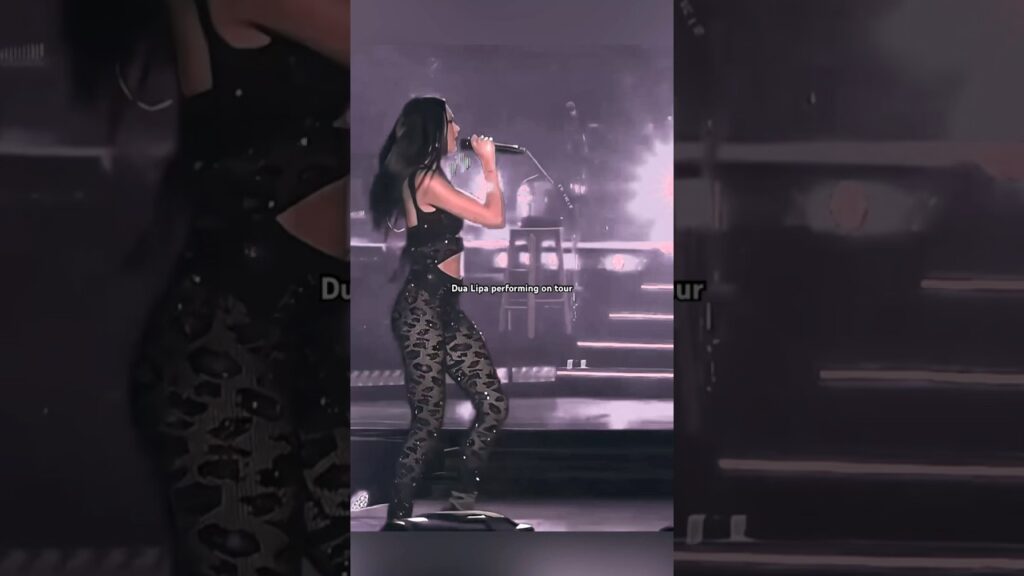 Dua Lipa performing on tour🤍 #dualipa #radicaloptimismtour #popmusic