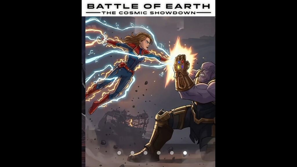 "The Cosmic Showdown!"- Carol Danvers' "Captain Marvel" Edit l Brie Larson #shorts