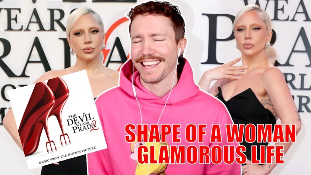 LADY GAGA - SHAPE OF A WOMAN & GLAMOROUS LIFE REACTION