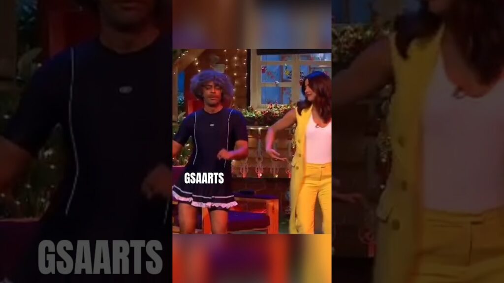 Sunil Grover Priyanka Chopra Funny Dance Kapil Show 🤣🤣👌
