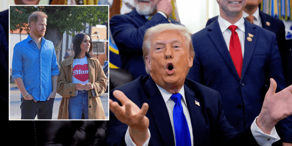 Donald Trump 'makes fresh swipes at Prince Harry and Meghan Markle in private'