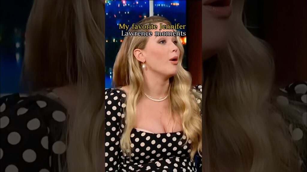 My favorite Jennifer Lawrence moments #funny #funnyshorts #jenniferlawrence #fyp #comedy