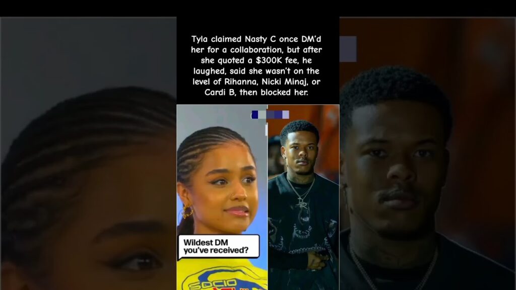 “Tyla Exposes DM: Nasty C Compares Her to Rihanna & Nicki 👀”