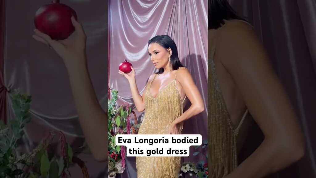 Eva Longoria looks fabulous in this dress