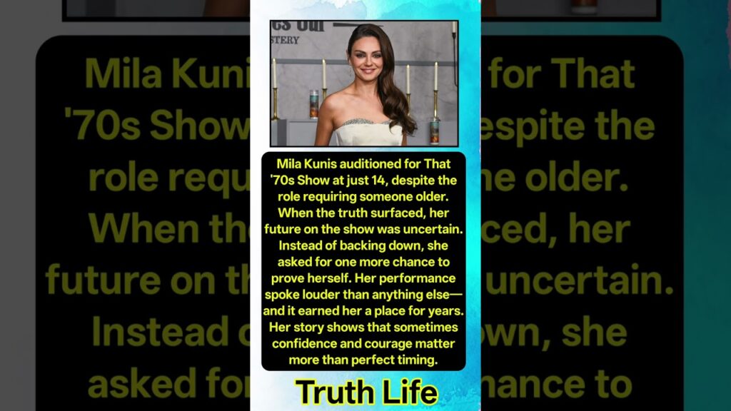 She Lied About Her Age… Then Proved She Deserved the Role 🎬🔥✨ She Lied About Her Age… Then Proved She Deserved the Role 🎬🔥✨