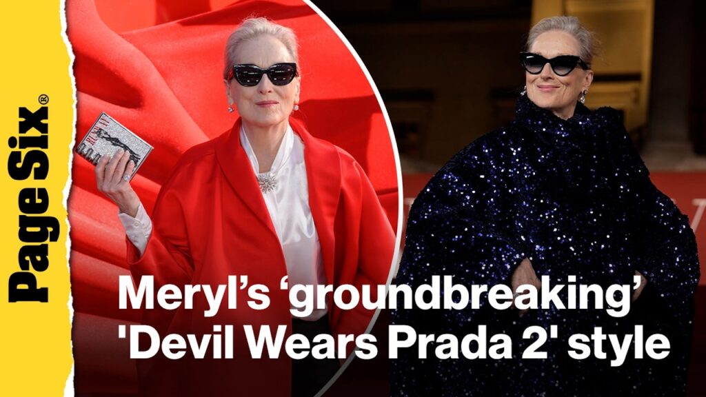 Inside Meryl Streep's 'groundbreaking' press wardrobe for 'The Devil Wears Prada 2'