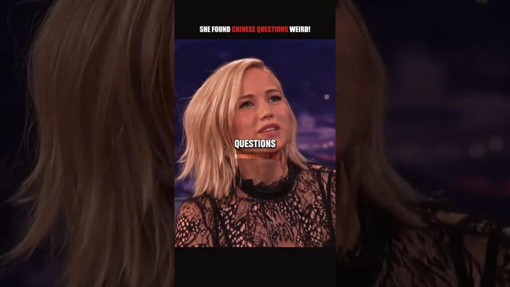 The nickname Chinese fans gave Jennifer Lawrence left her confused