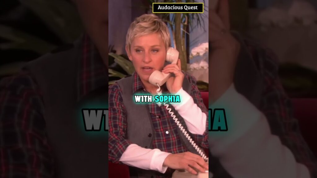 When Ellen Spoiled Sofia Vergara’s Reputation With A Phone Call | Shorts #sofiavergara