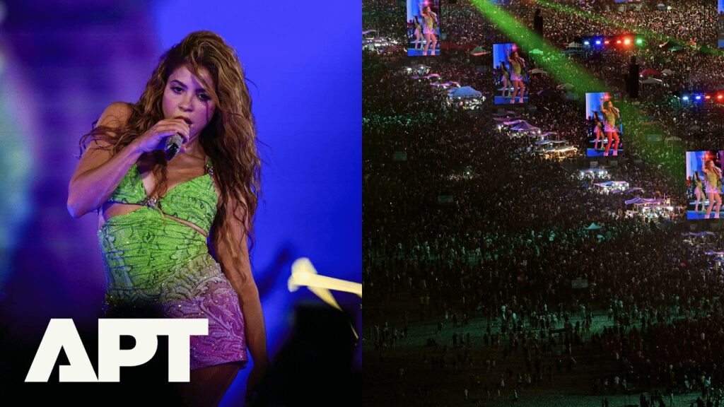 WATCH: Massive Crowd in Rio Goes Wild as Shakira Performs Free Concert | APT