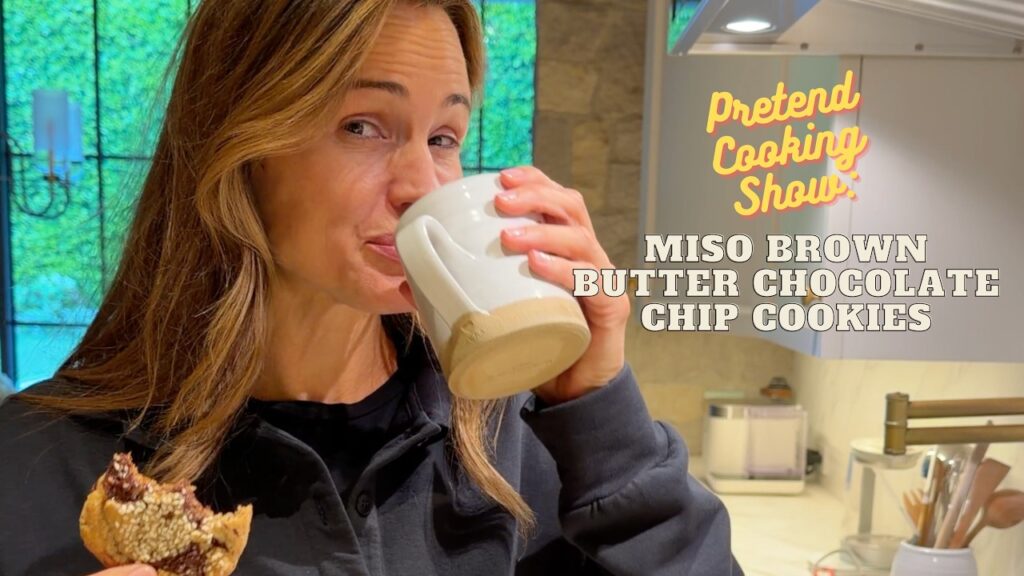 Pretend Cooking Show: Miso Brown Butter Chocolate Chip Cookies
