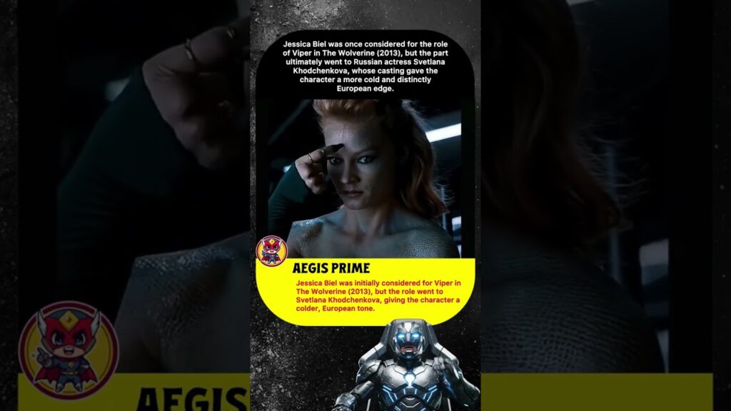 Jessica Biel was once considered for the role of Viper in The Wolverine (2013), but the
