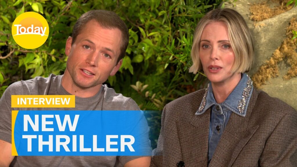 Charlize Theron & Taron Egerton on filming in Australia and stunt work | Today Show Australia